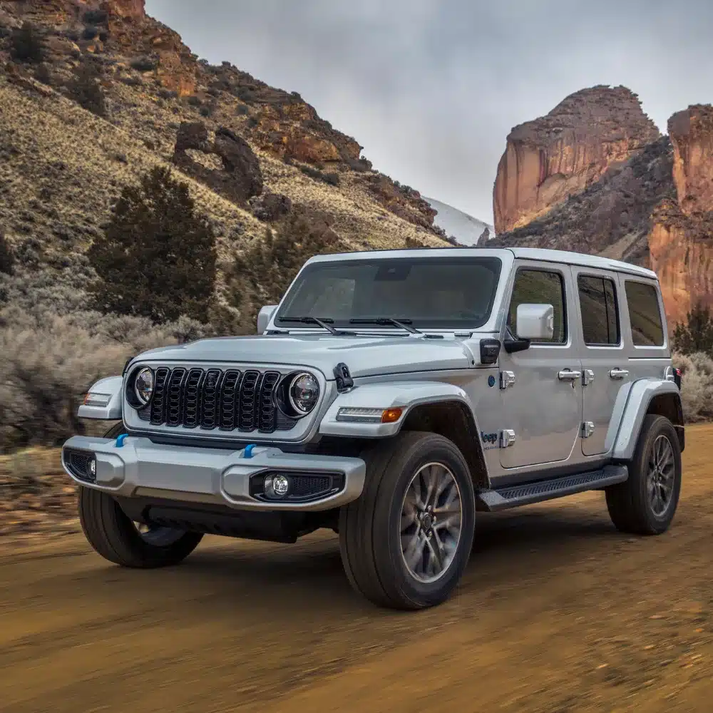 create-your-ideal-adventure-vehicle-by-ordering-a-custom-jeep-through-a-danbury-dealership A person customizes their dream Jeep on a digital configurator at a Danbury dealership.