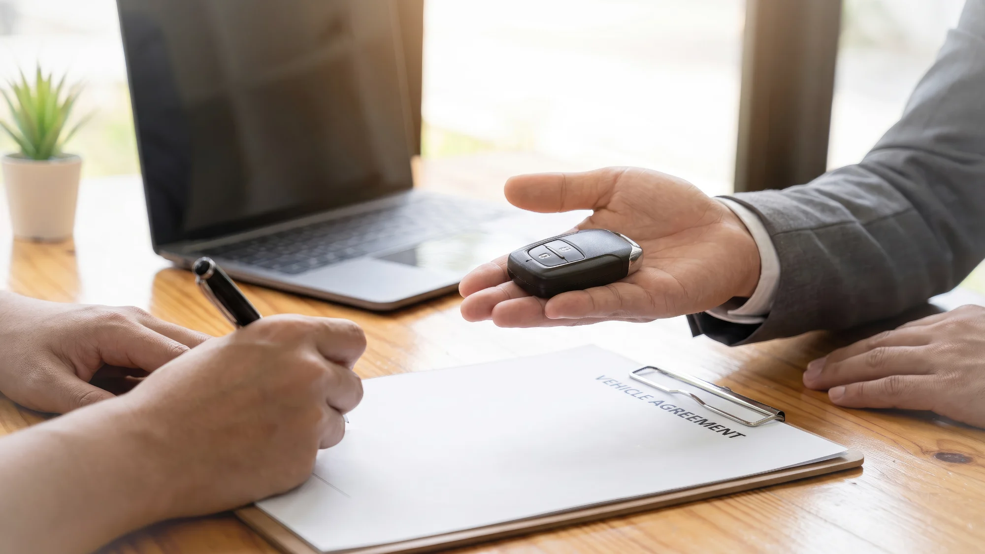 Auto dealer providing financing and service support.